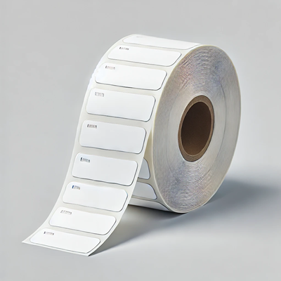 Labels on roll